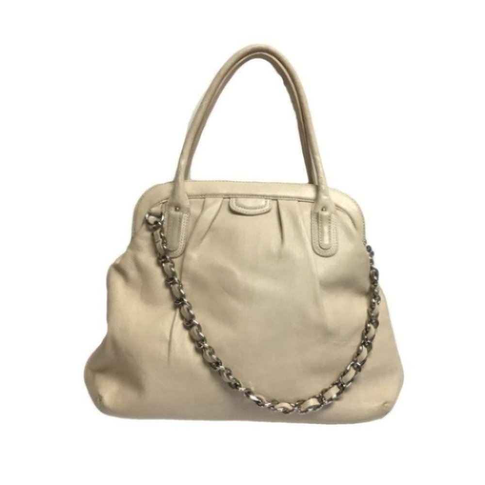 Banana Republic Leather Carryall Bag Shoulder Tote
